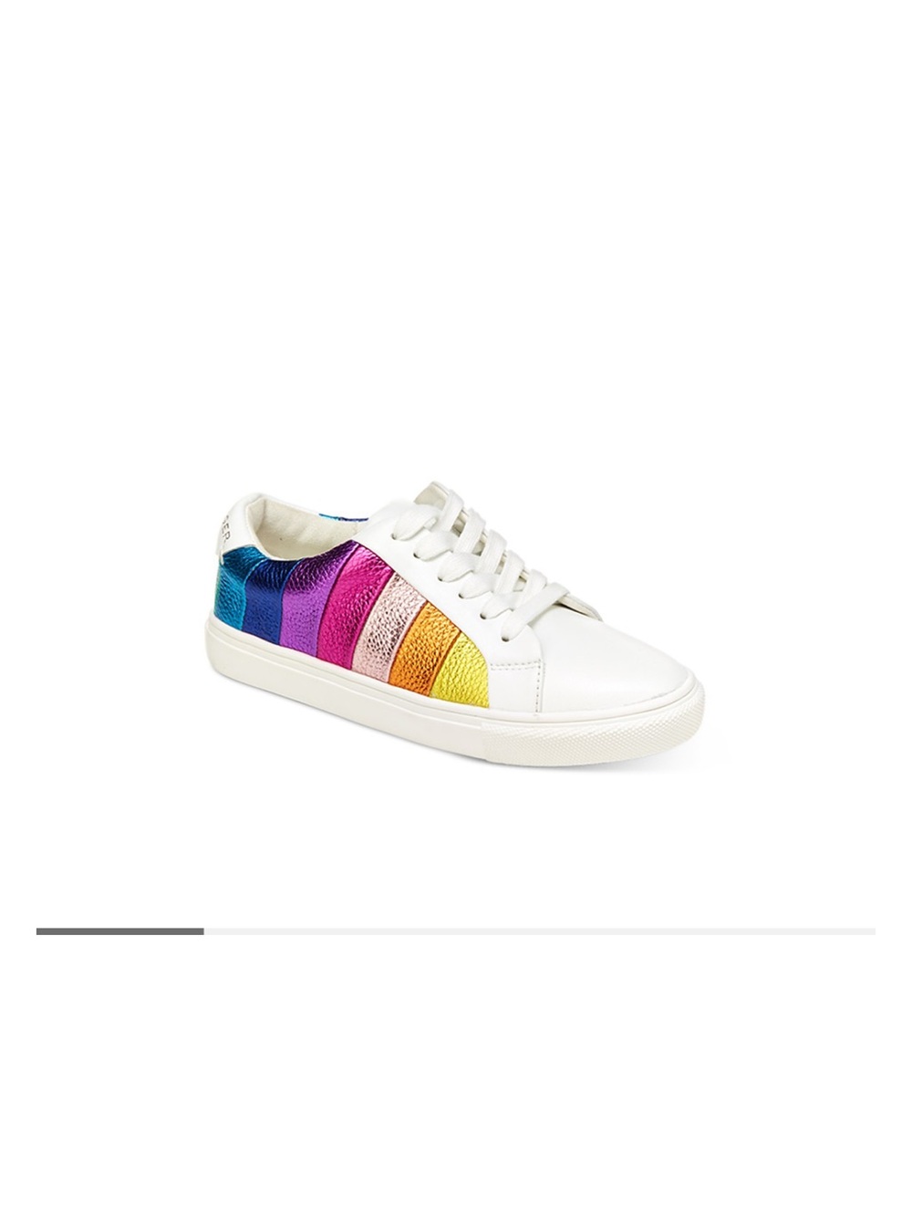 Kurt Geiger mini lane stripe low top kids sneaker size 11